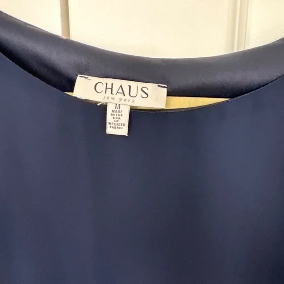 Chaus bejeweled lightweight blouse -Size M - Picture 2 of 4